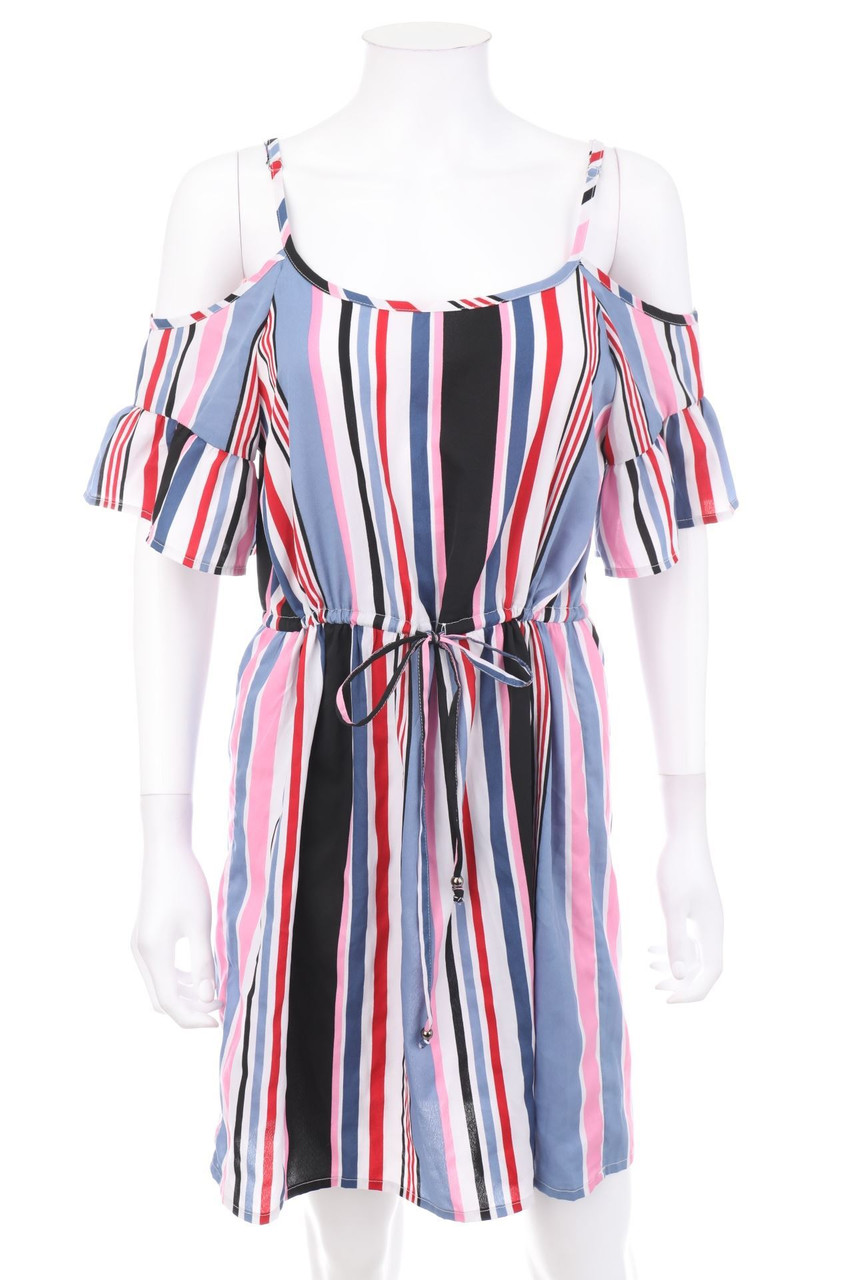 No Label - Mini Dress with Stripes - S