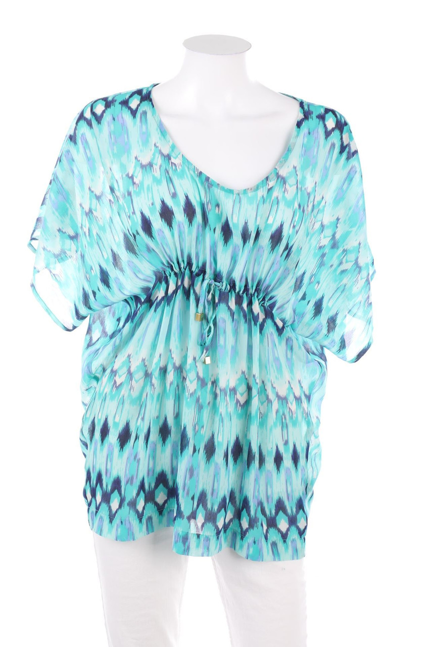 H&M - Strand-Tunika-Bluse mit Muster - D 34