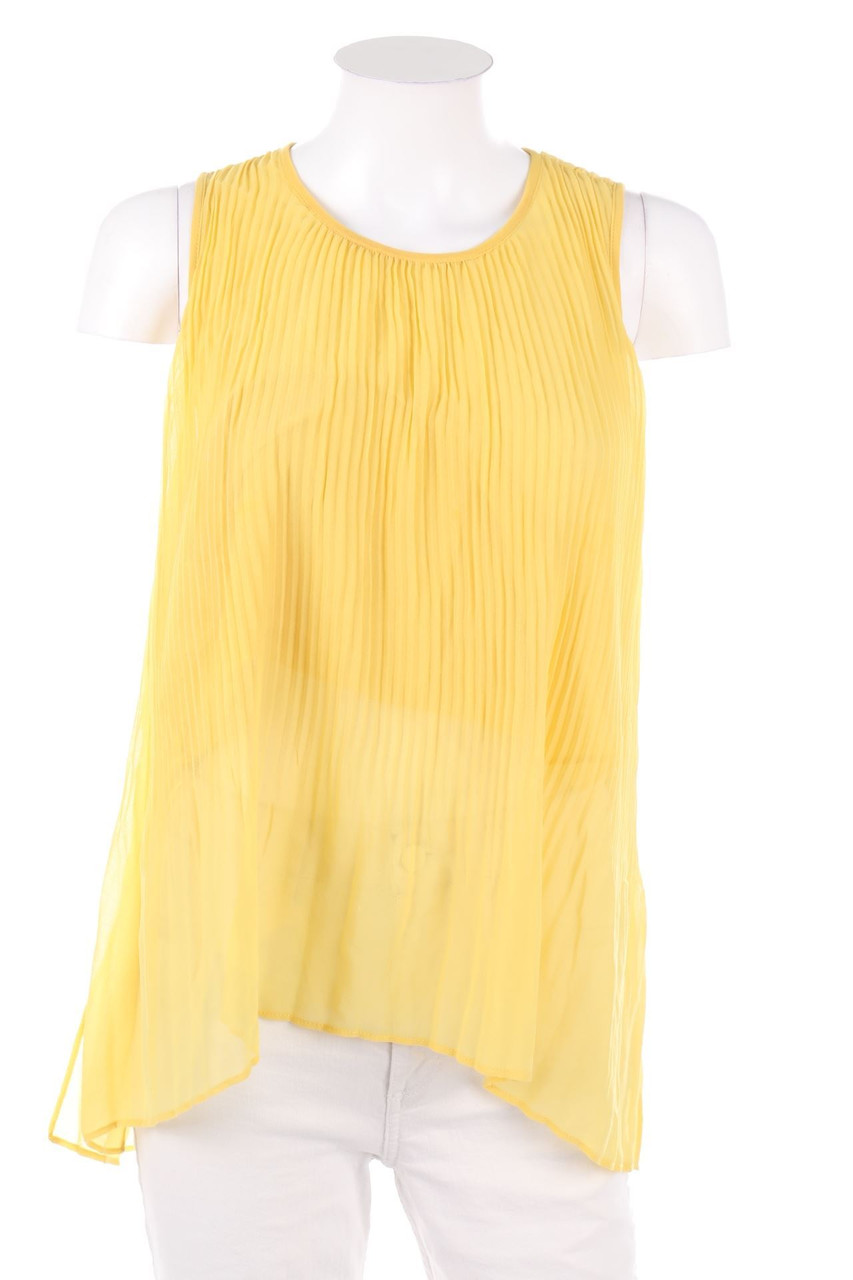 ZARA - Plissee-Blusentop im Layer Look - S