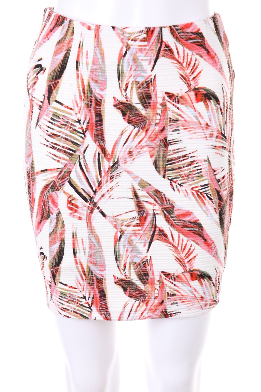 AMISU - Stretch-Minirock mit Print - D 36