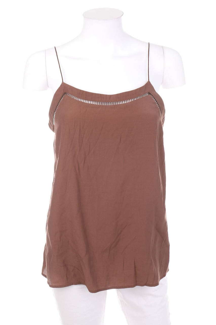 MANGO SUIT - Top mit Lochspitze - XS