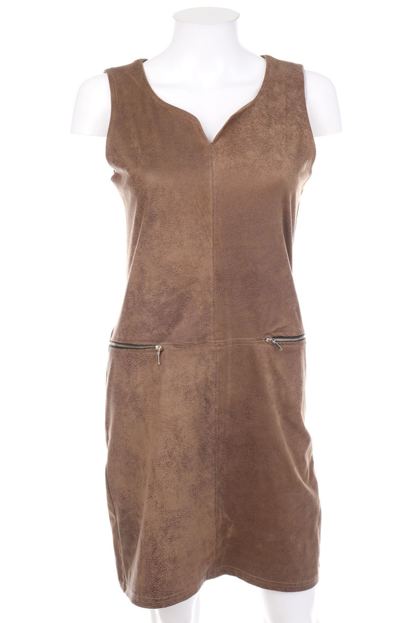 Be Fun-Italian Industries - Faux Leather-Minikleid - D 34