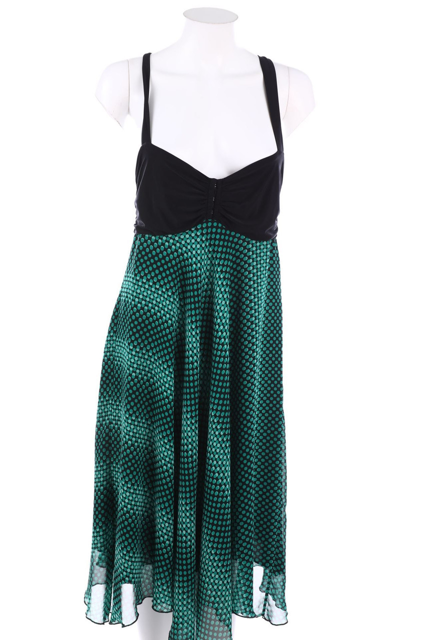 YAZZ - Abendkleid mit Pünktchen - M