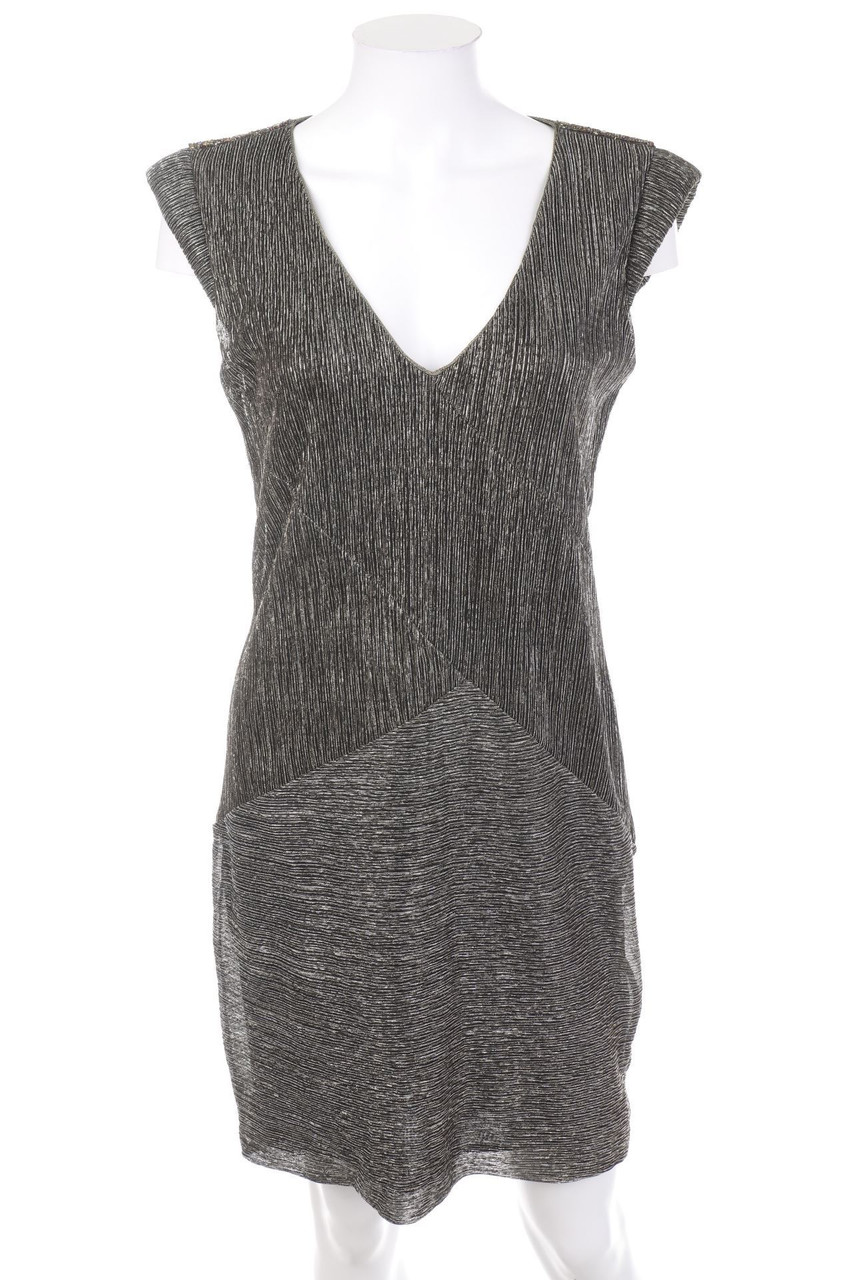 MORGAN - Party Dress with Metallic Effect - M