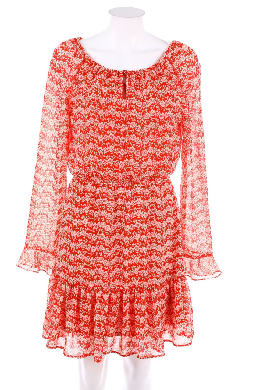 H&M - Minikleid mit Blumen-Print - S