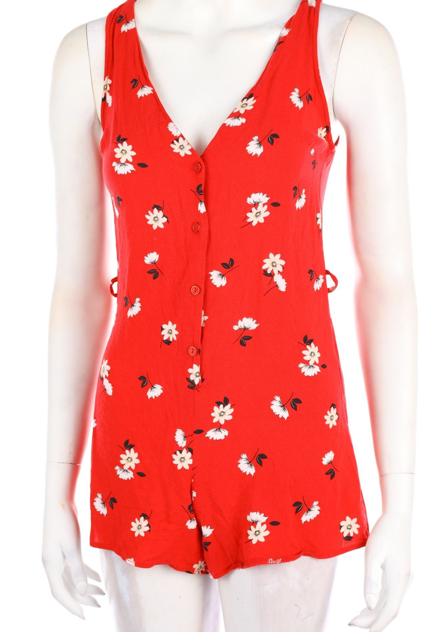 CLOCKHOUSE by C&A - Playsuit mit Blumen-Print - D 34