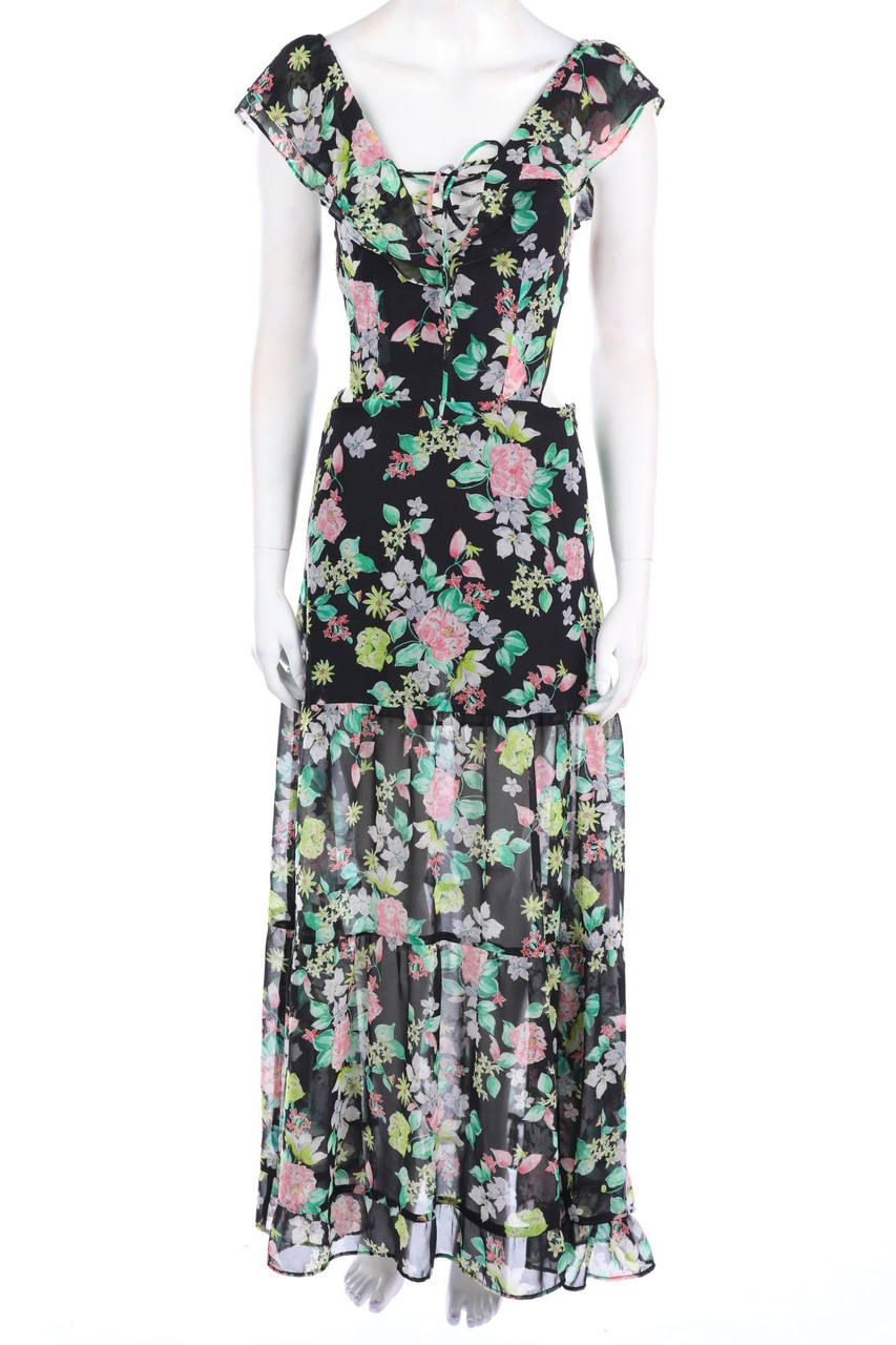Bershka - Maxi Dress with Cut-outs - D 38