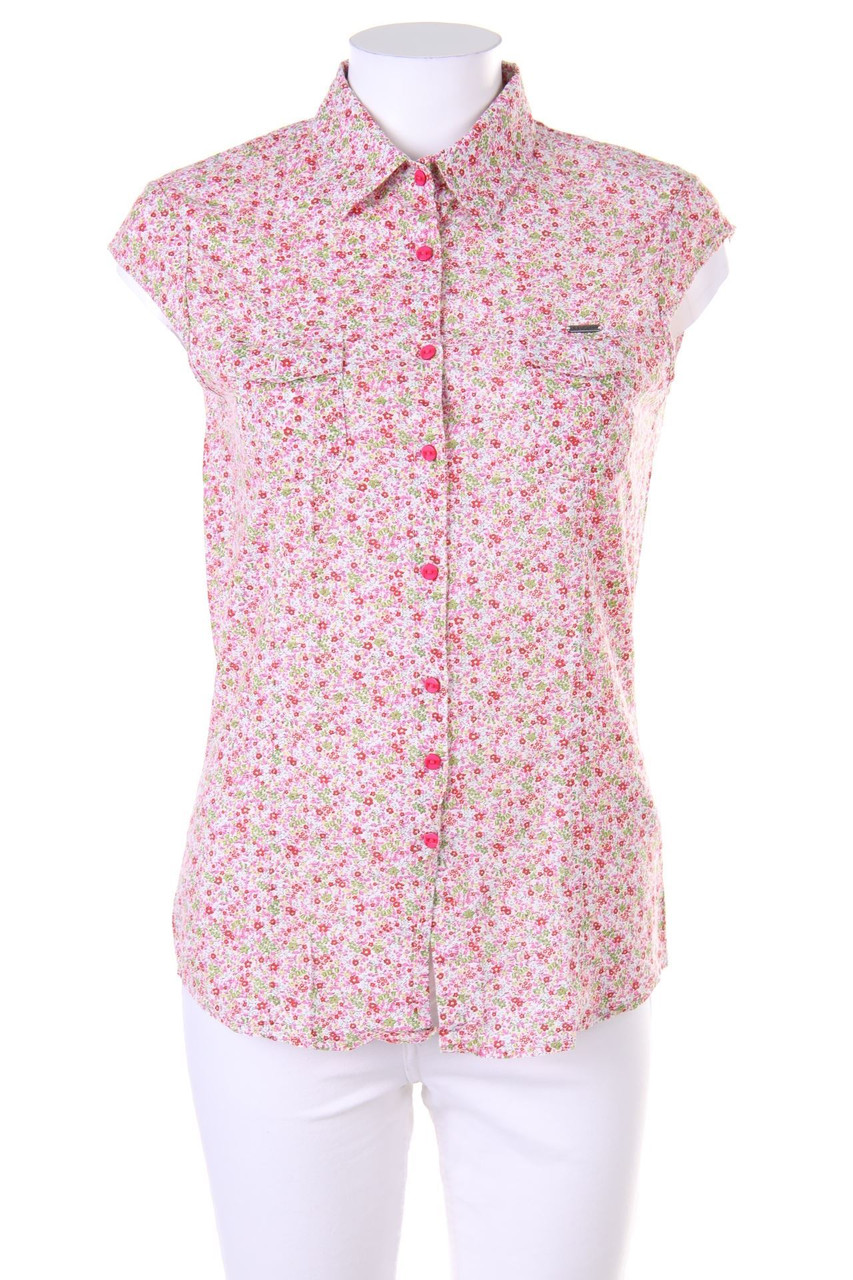 fusalp - Sleeveless Shirt Blouse with Logo Plaque - S