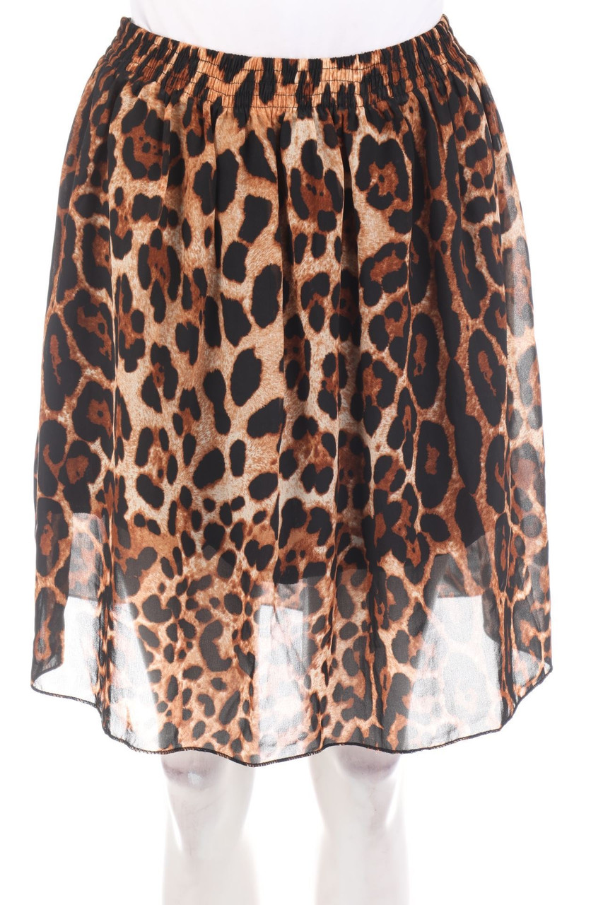 No Label - Skirt with Leo Print - S