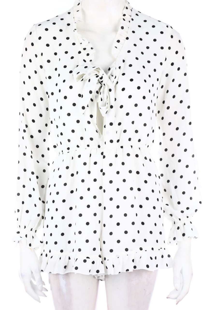 ROMEO & JULIET couture - Frill-dress with Dots - M