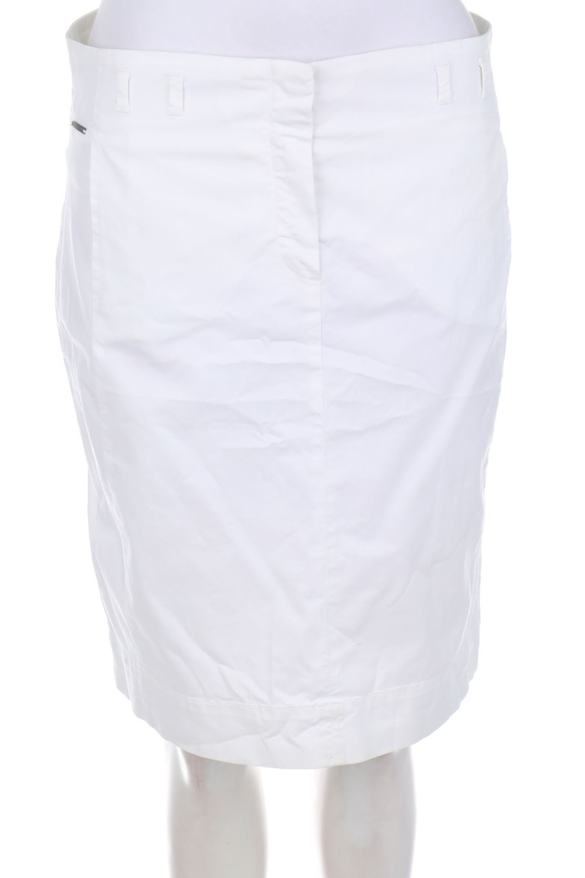 FABIANA FILIPPI - Skirt with Logo Plaque - D 38