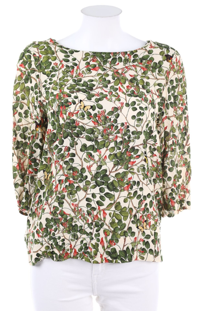 H&M - Bluse mit floralem Muster - D 34