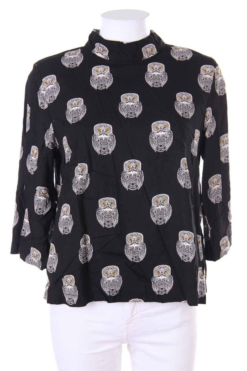 H&M - Bluse mit Print - D 44