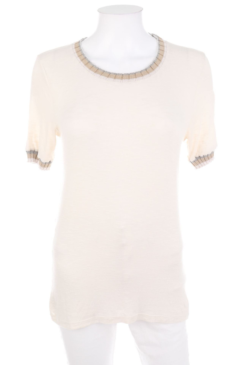 An´ge - Shortsleeve Blouse with Glitter - D 36-38