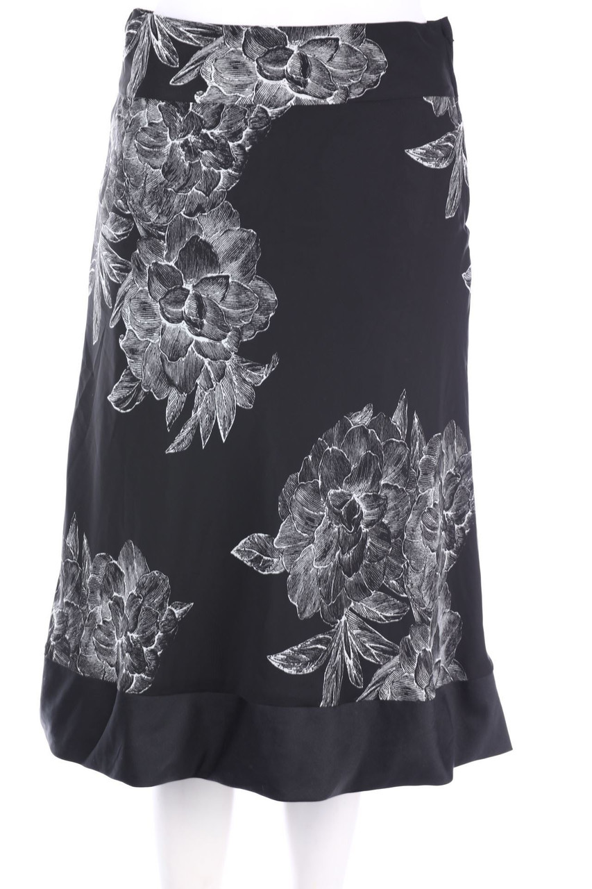 H&M - Rock mit floralem Muster - D 36