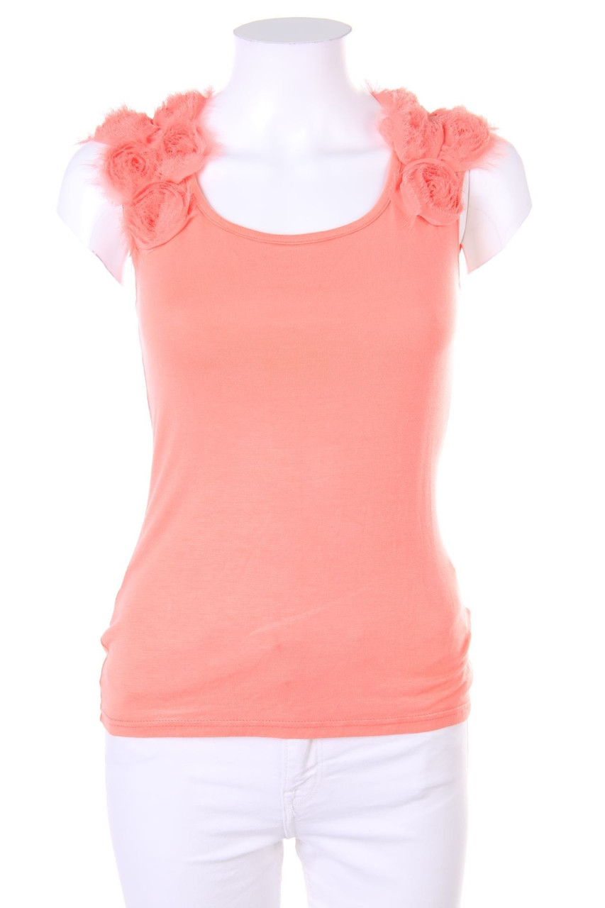 AMISU - Tanktop mit Applikationen - XS