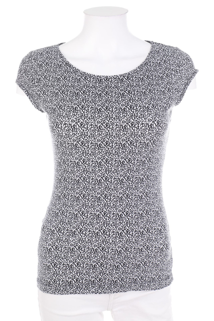 H&M - Kurzarm-Shirt mit Print - S