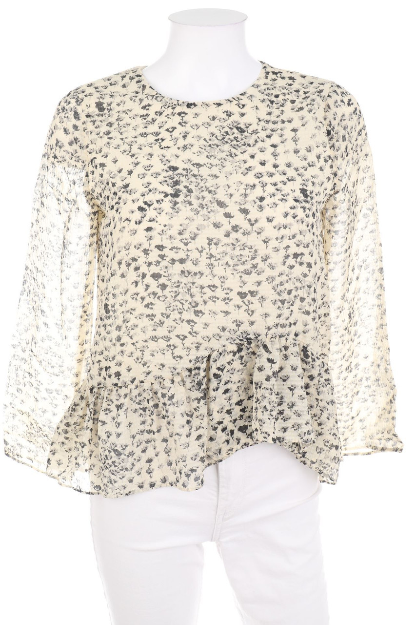 MANGO SUIT - Bluse mit floralem Muster - XXS