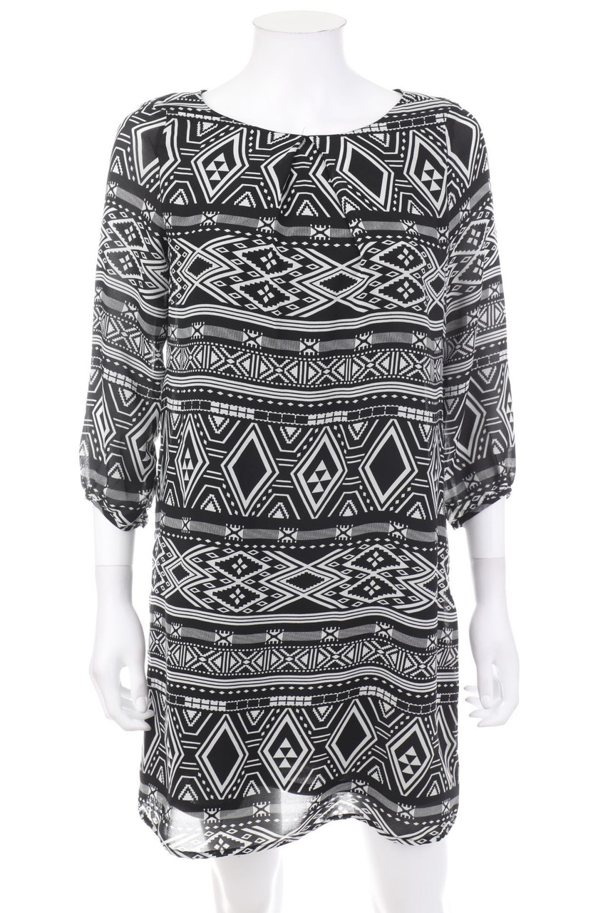 H&M - Kleid mit Ethno-Print - D 34