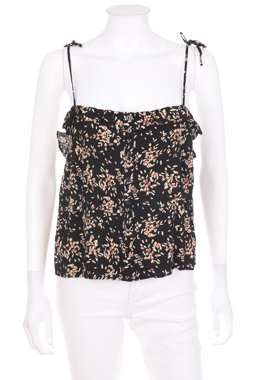 ba&sh - Blouse Top with Frills - D 34