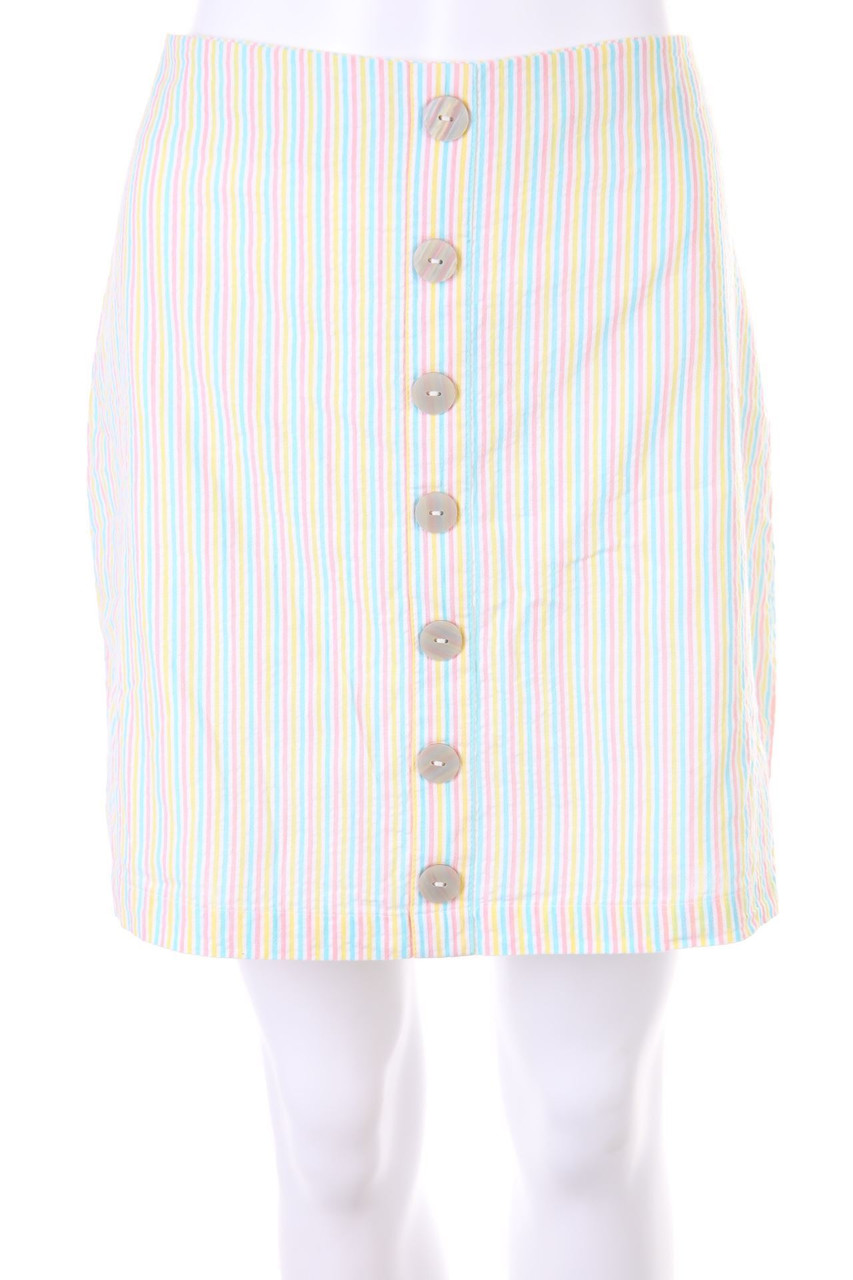 No Label - Skirt with Buttons - M