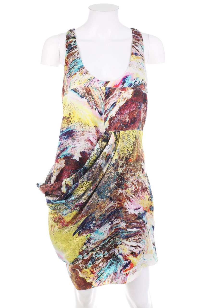 S´NOB - Dress with Wrap-Effect - D 38