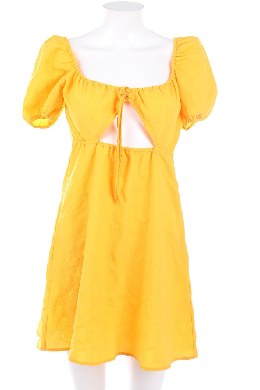 H&M - Carmen-Minikleid mit Cut-out - D 38