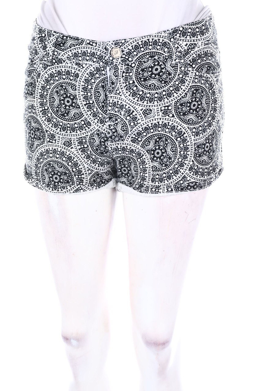 AMISU - Hotpants mit Print - D 32