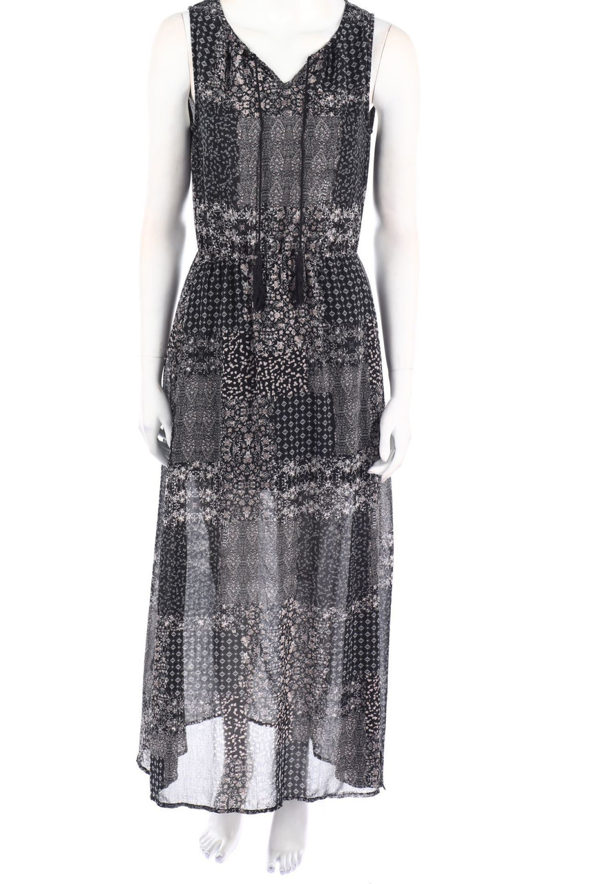No Label - Maxi Dress with Print - M