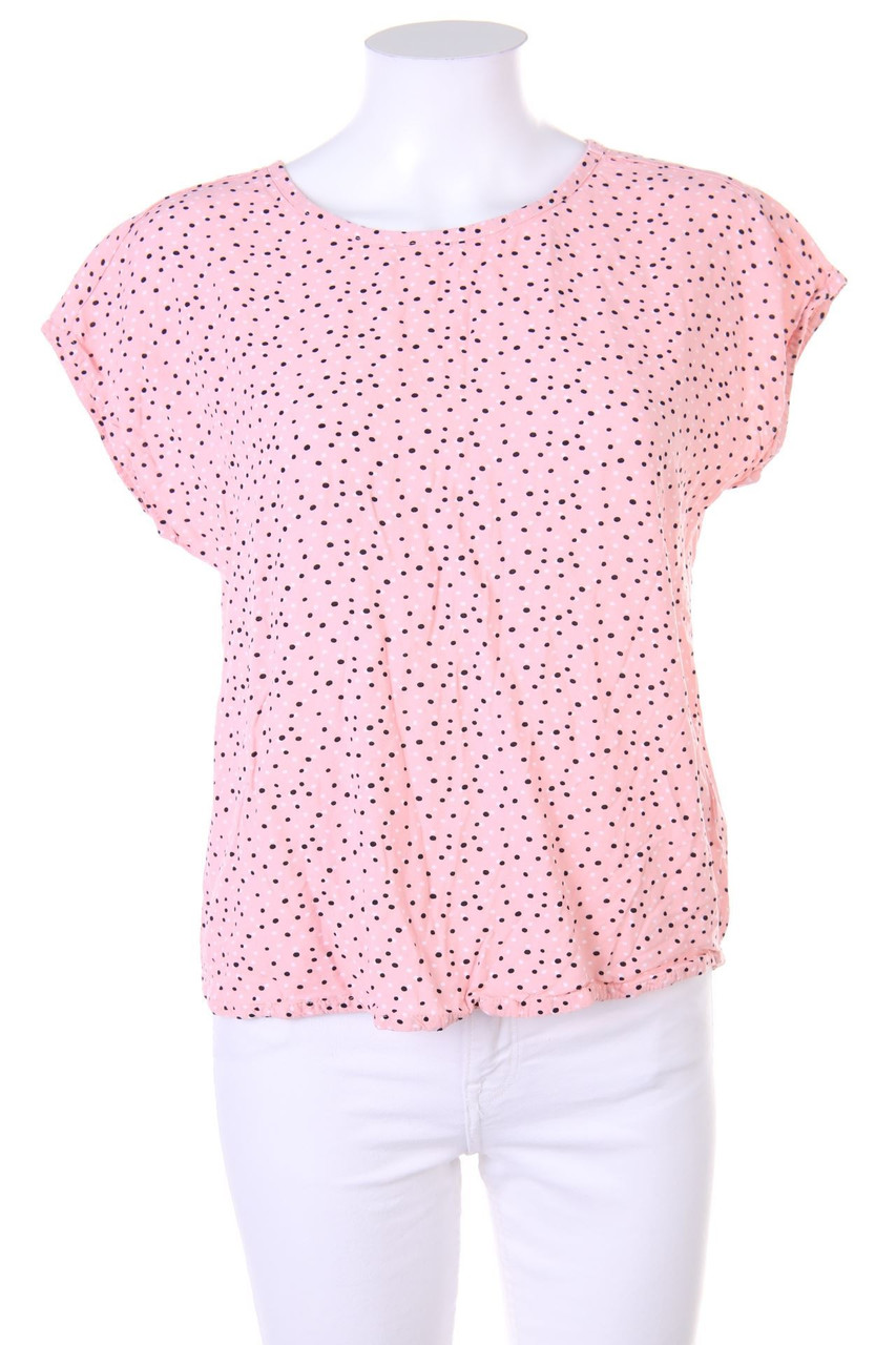 Sublevel - Shortsleeve Blouse with Small Dots - S