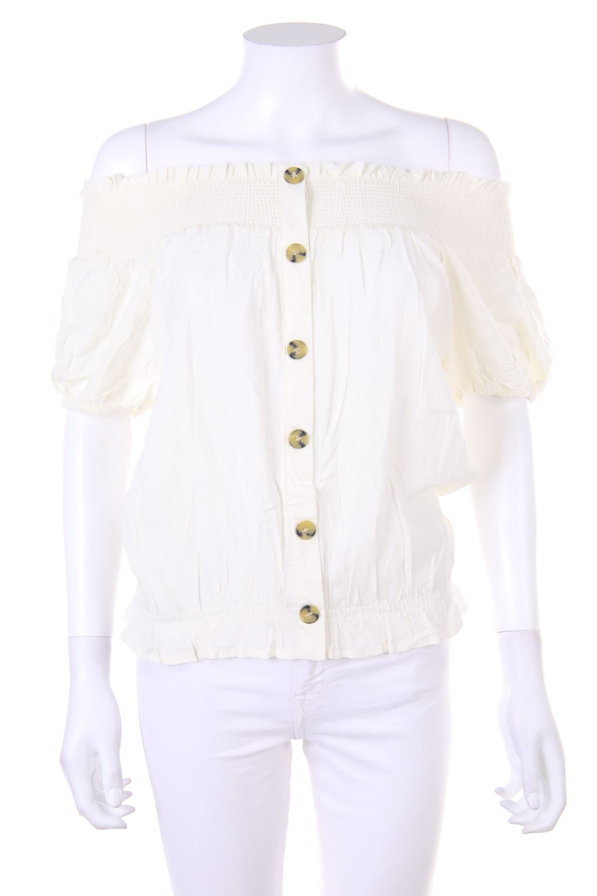 No Label - Off-the-shoulder blouse - M