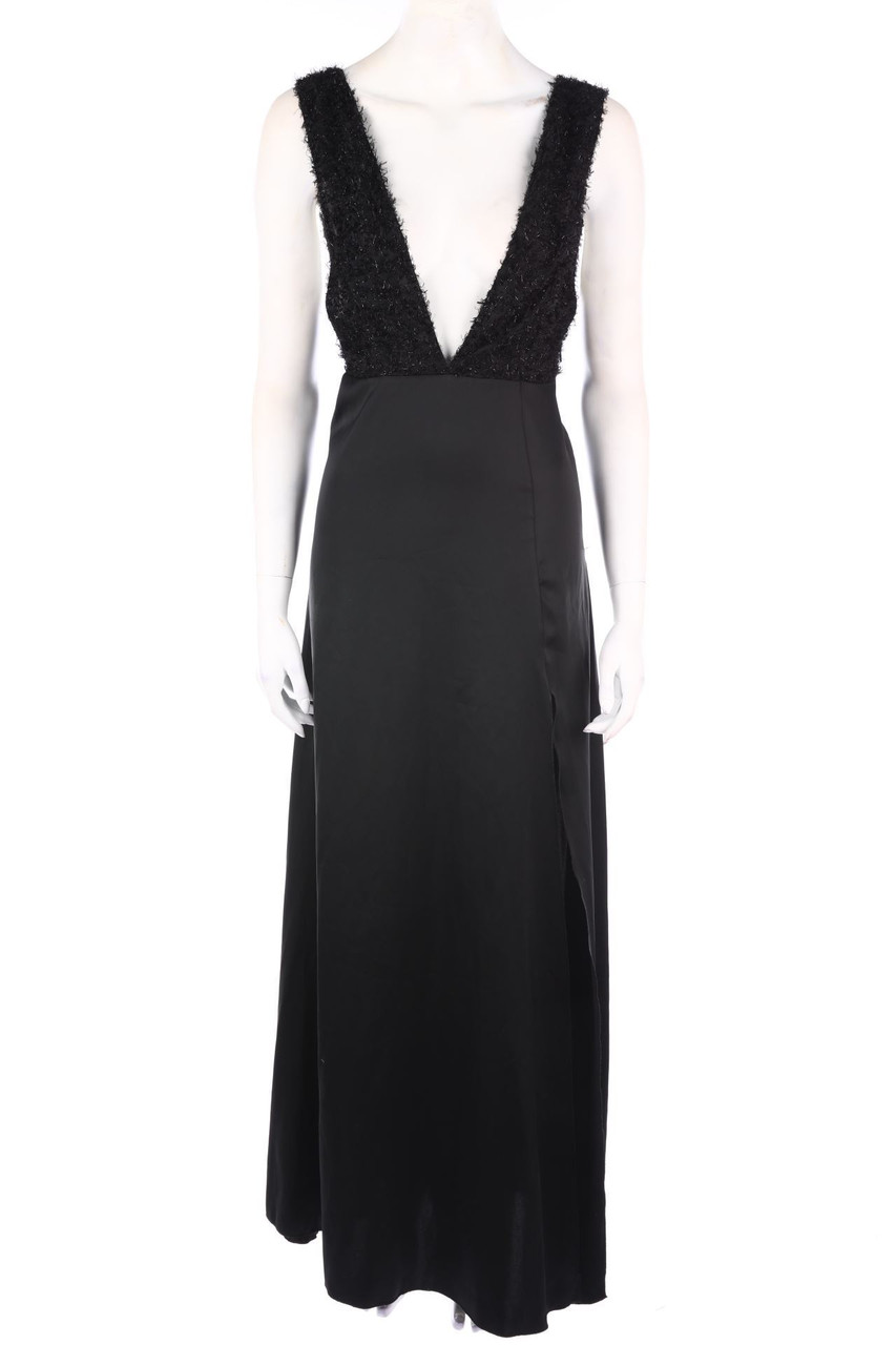 ZARA W&B - Maxi-Abendkleid mit Schlitz - S