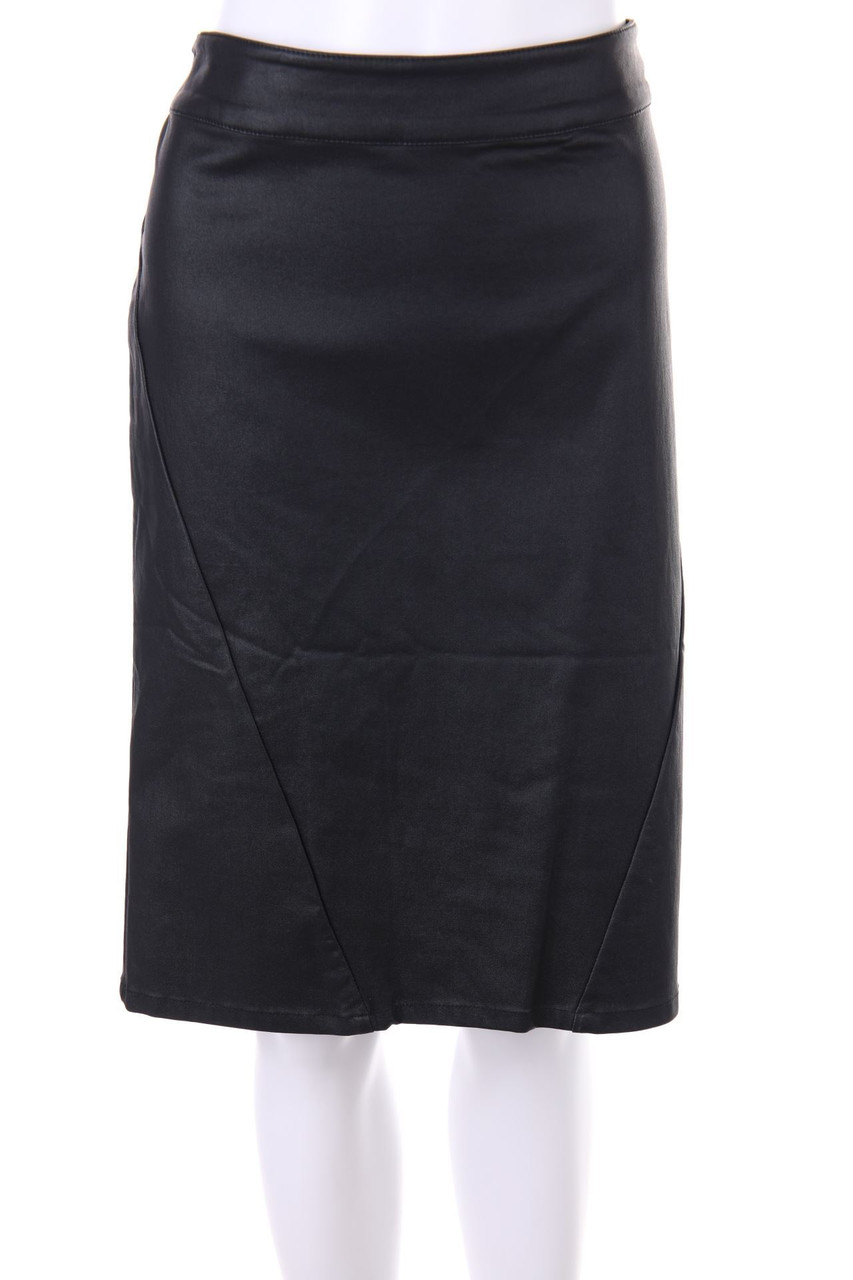 MORGAN - Coated-Skirt with Slit - D 42