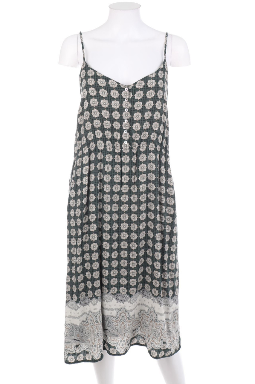 s.Oliver - Strap-Maxi Dress with Paisley Print - D 40