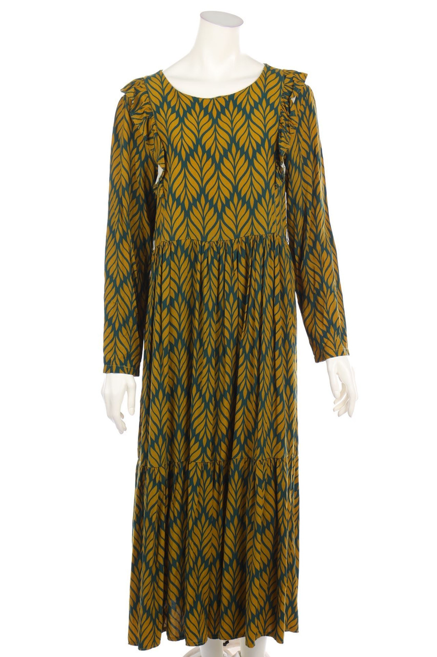 Wu´side - Maxi-Abendkleid mit Volants - L