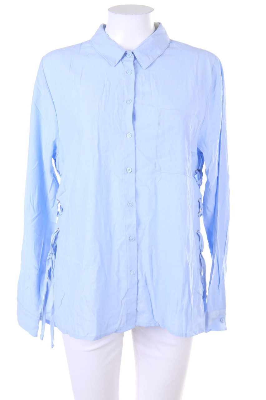 AMISU - Hemd-Bluse mit Schnürung - M