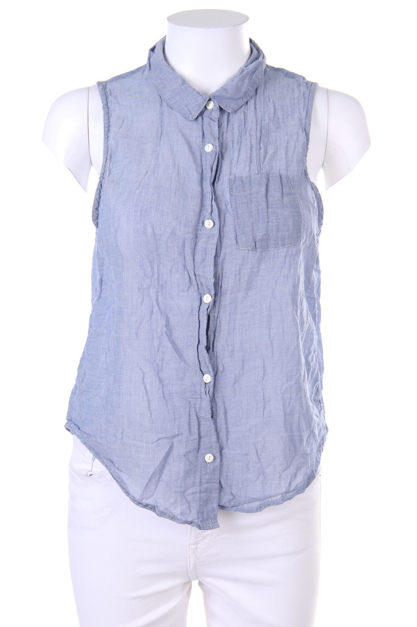 H&M DIVIDED - ärmellose Hemd-Bluse - D 34