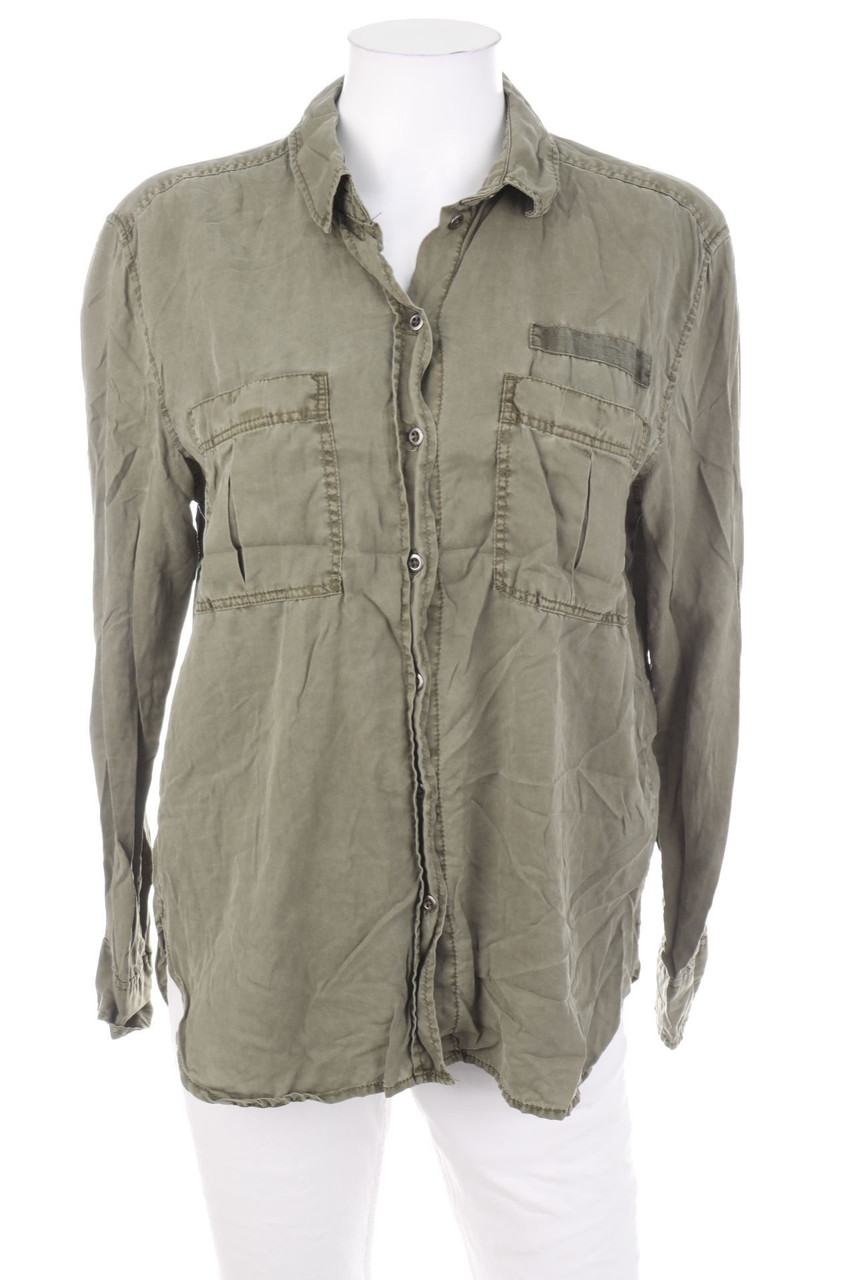 H&M - Hemd-Bluse im Military-Stil - D 36