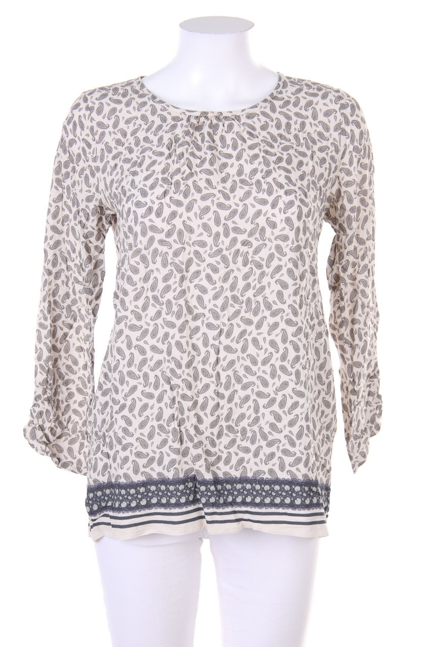 Anna Justper - Bluse mit Paisley-Print - M
