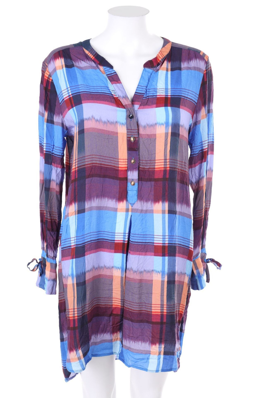 CARTOON - Minikleid mit Karo-Muster - D 38