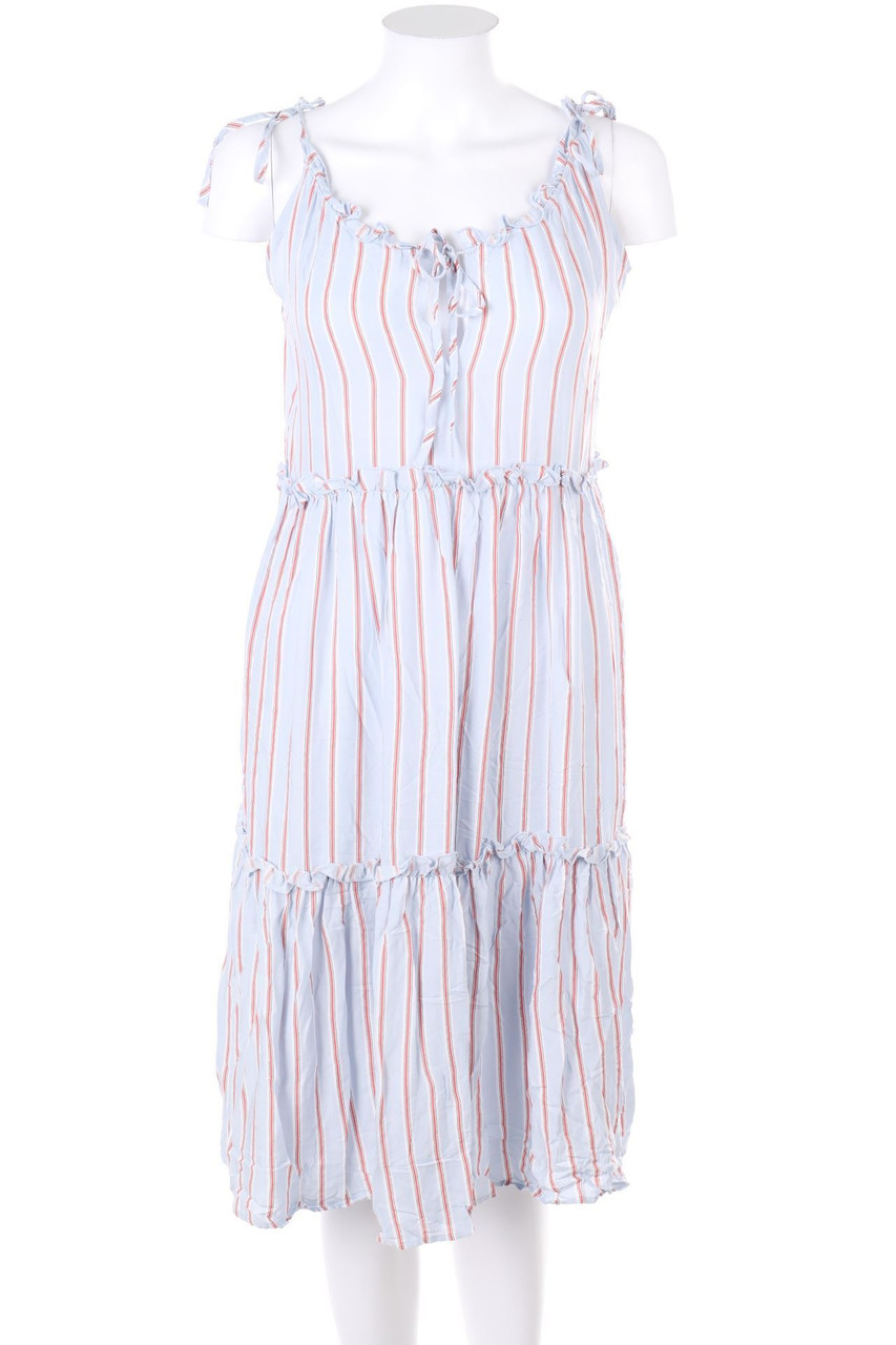 H&M - Midikleid mit Streifen - D 34