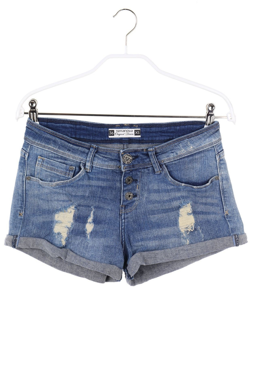 TERRANOVA - Destroyed Jeans-Shorts - XS