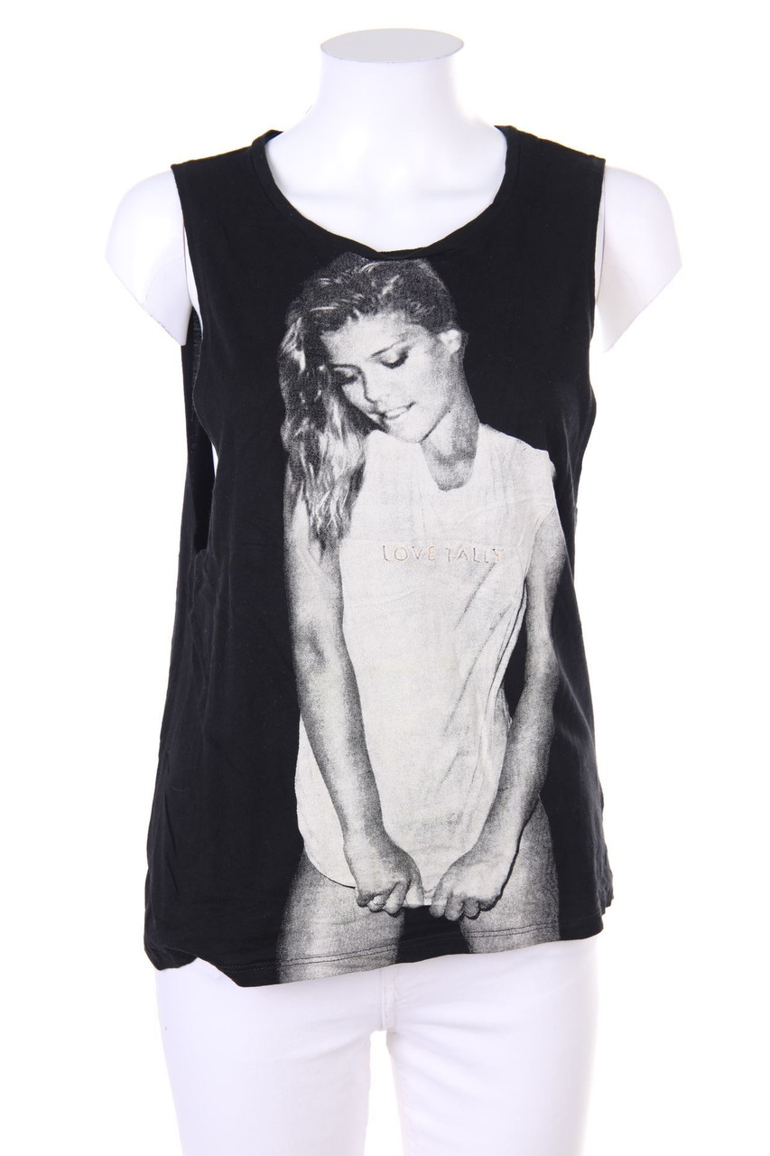 TALLY WEiJL - Top with Photo Print - M