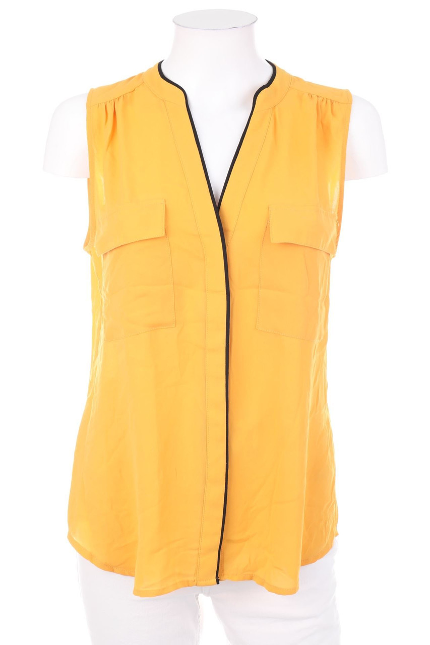 H&M - Blusentop mit aufgesetzten Taschen - D 40