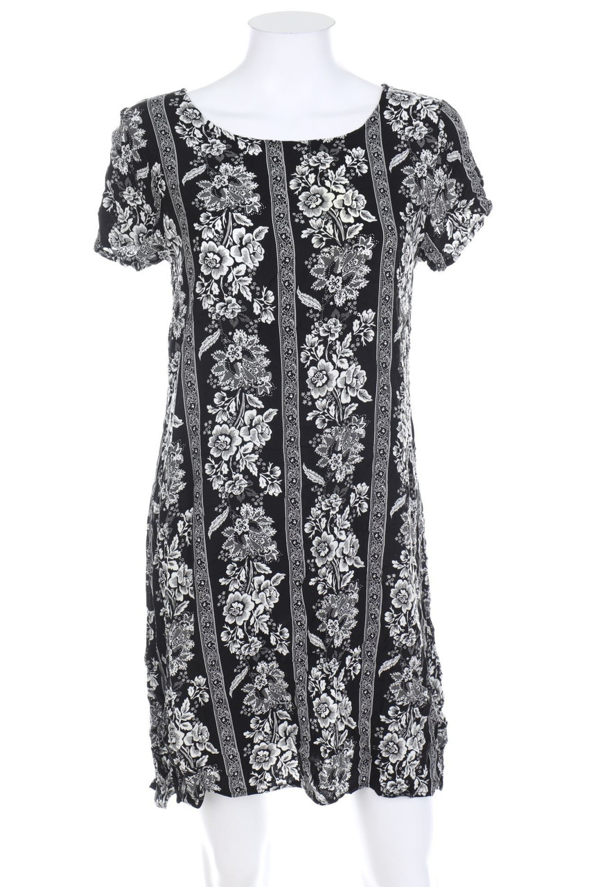 Chicorée - Mini Dress with Flower Print - S