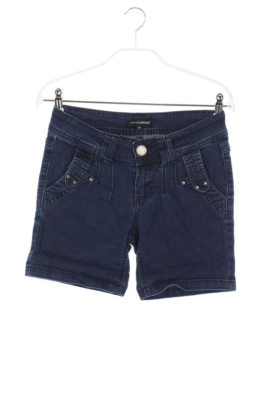 HYDEE - Dark Denim-Jeans-Shorts - D 32