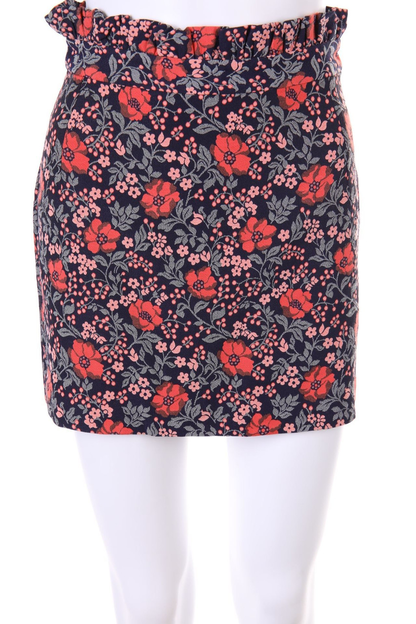TOPSHOP PETITE - Skirt with Flower Print - D 30