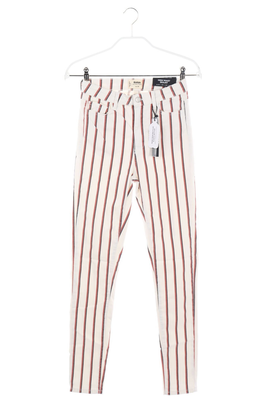 TALLY WEiJL - High Waist-Skinny Jeggings with Stripes - D 32