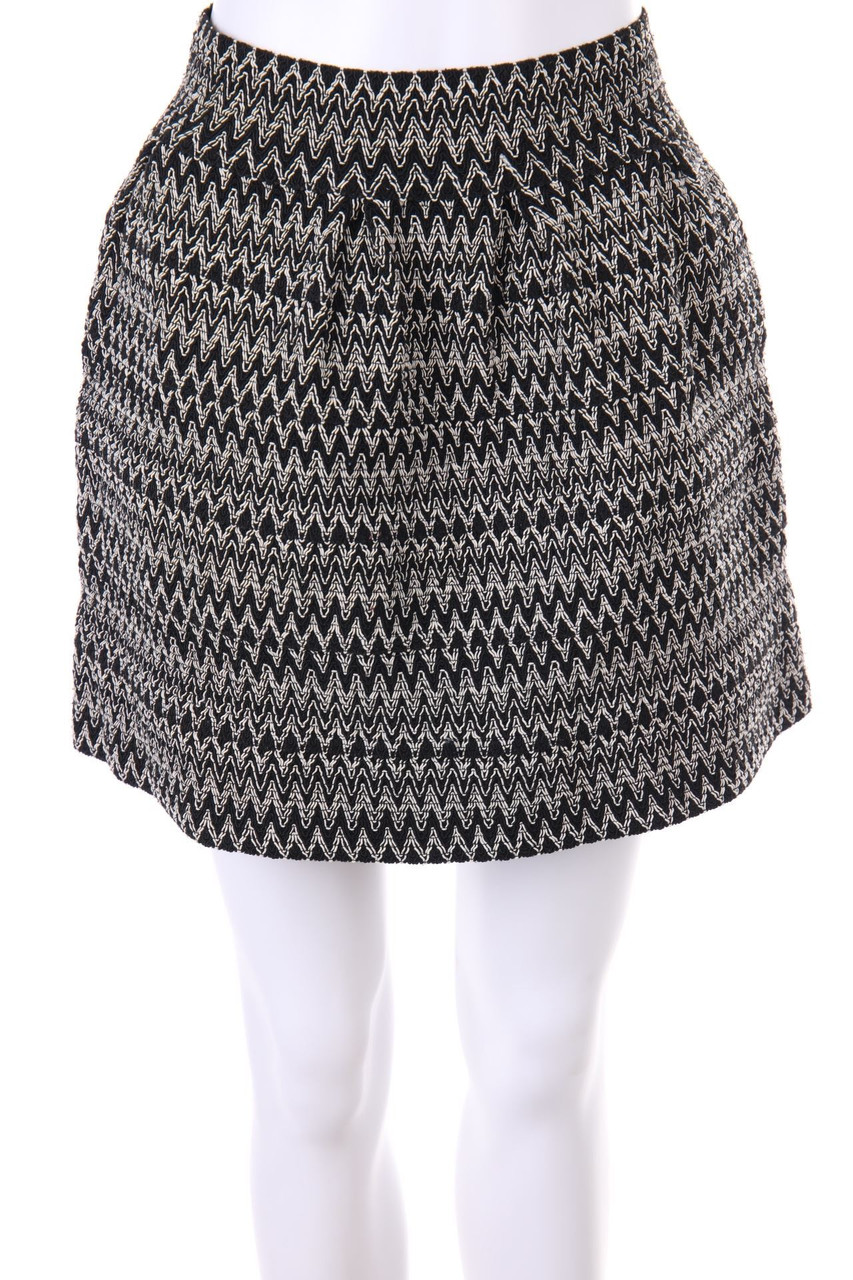 TALLY WEiJL - Skirt with Zig Zag Pattern - S