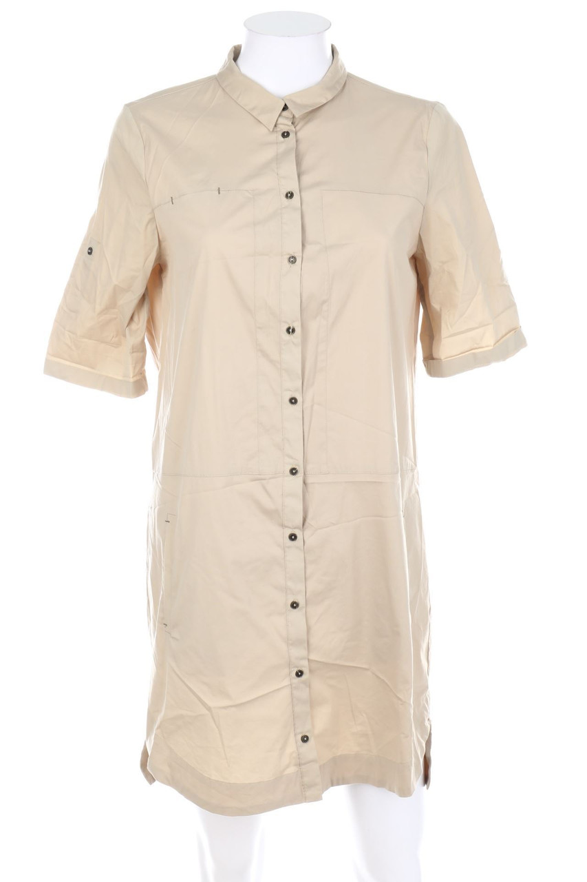 ZARA - Shirt Dress with Roll-up Sleeves - M